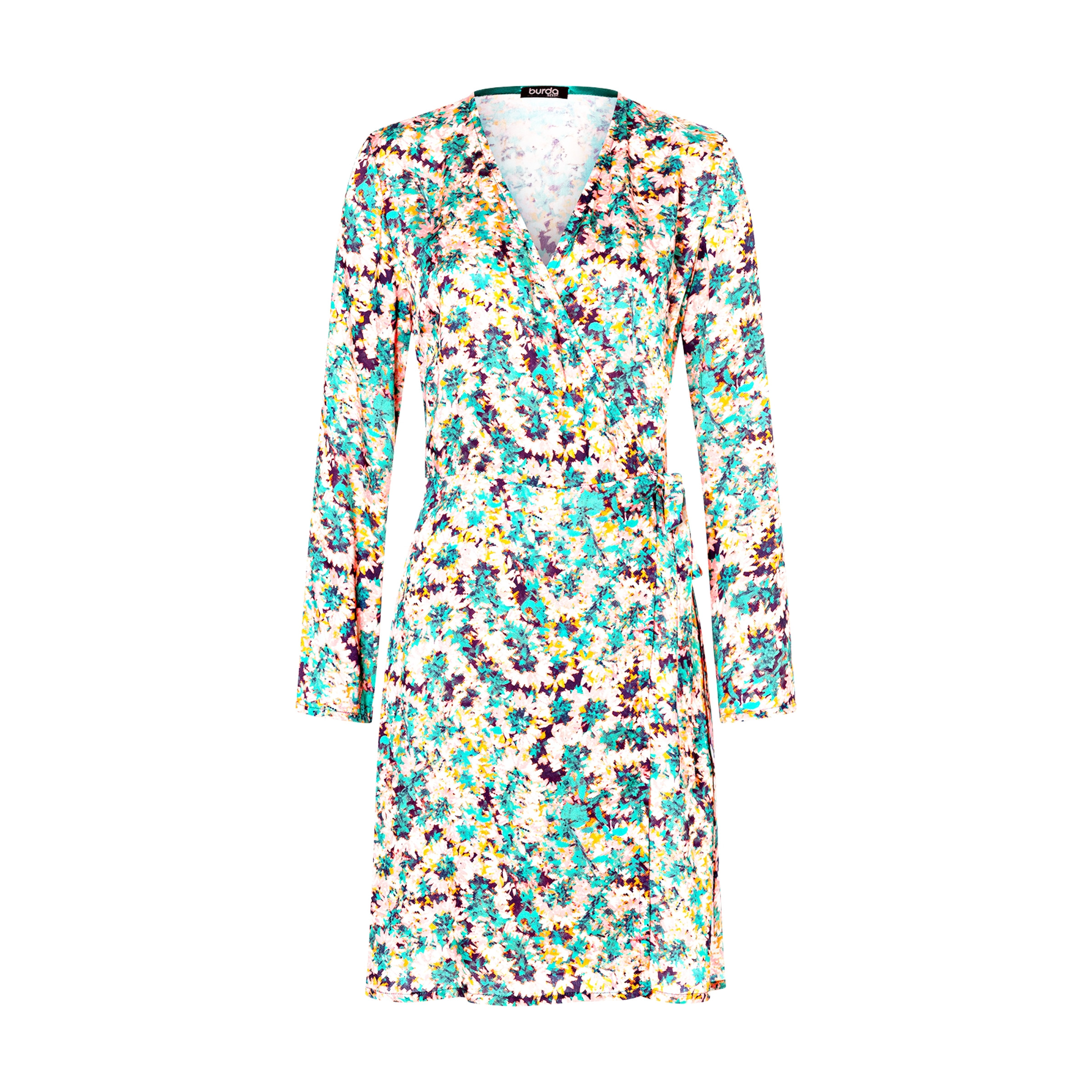 Burda Easy Schnittmuster 5648 Wickelkleid | schlichte Eleganz | Burda Pattern – Bild 3