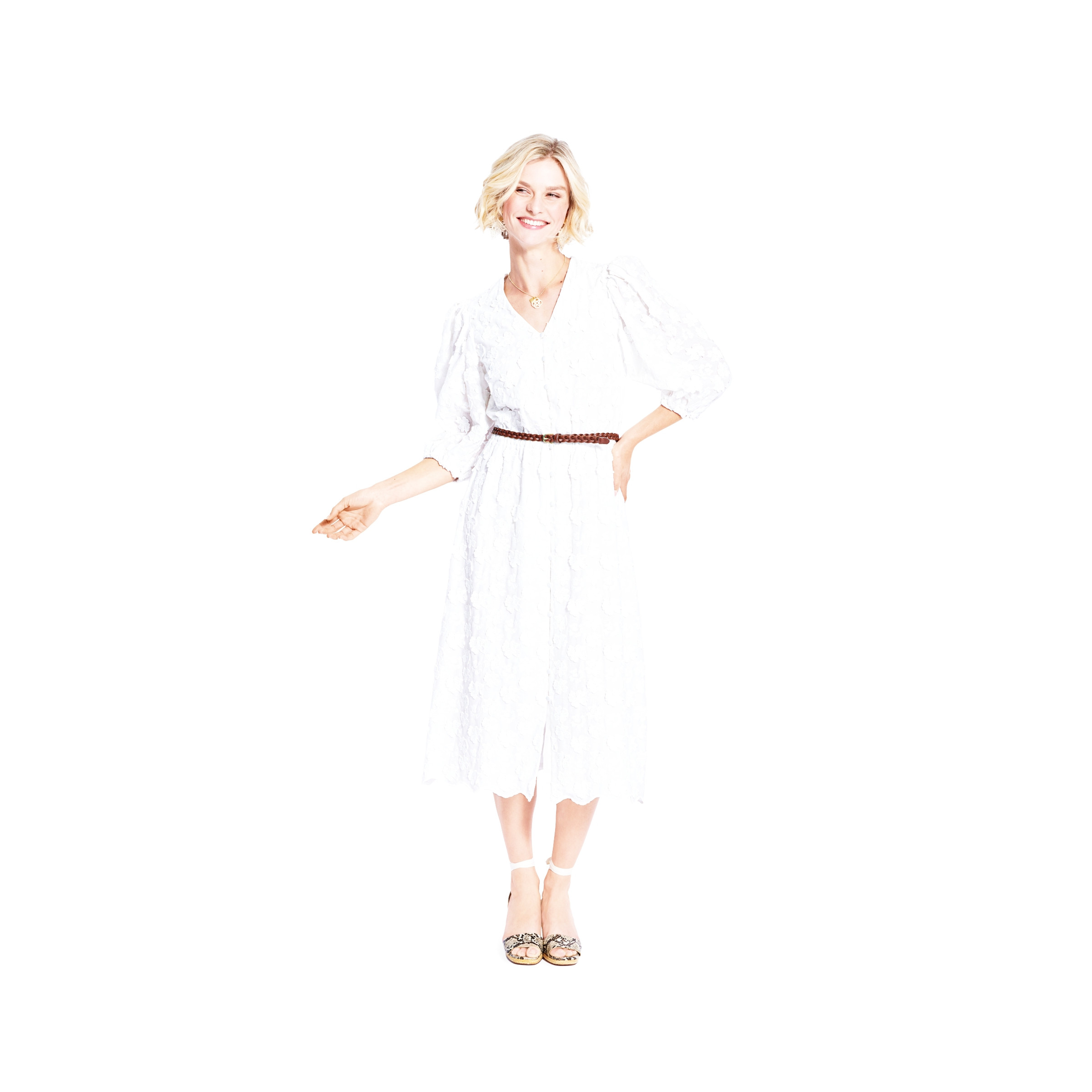 Burda Style Schnittmuster - 5669 - Damenbluse , Kleid mit Gummizug in der Taille – Bild 2