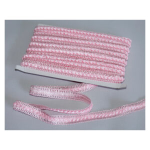 zarte Satinborte in Rosa 18 mm breit