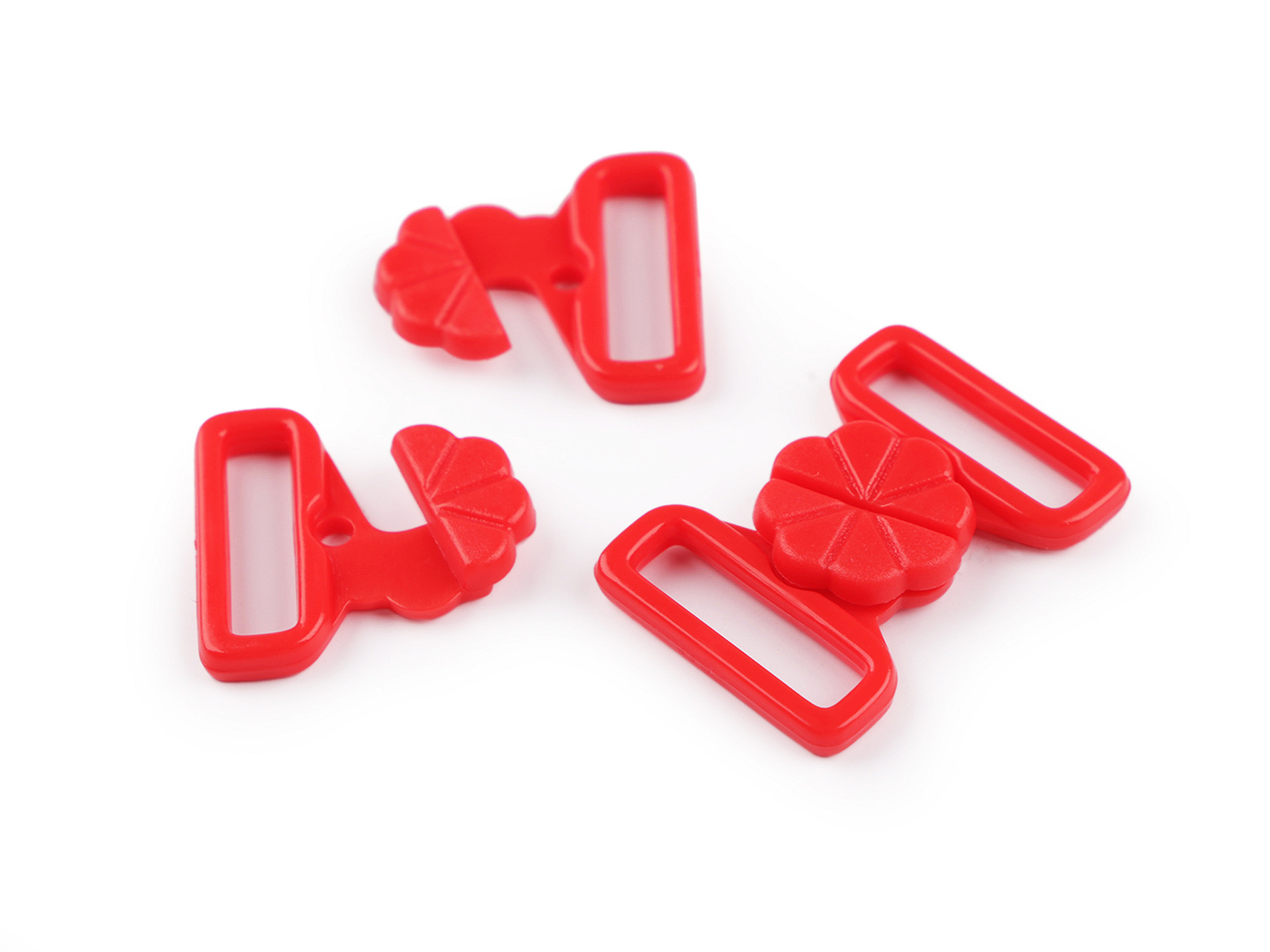 0.80 EUR/Stck.- 4 x Verschluss für Bikini - Breite 17 mm - Kunststoff – Bild 6