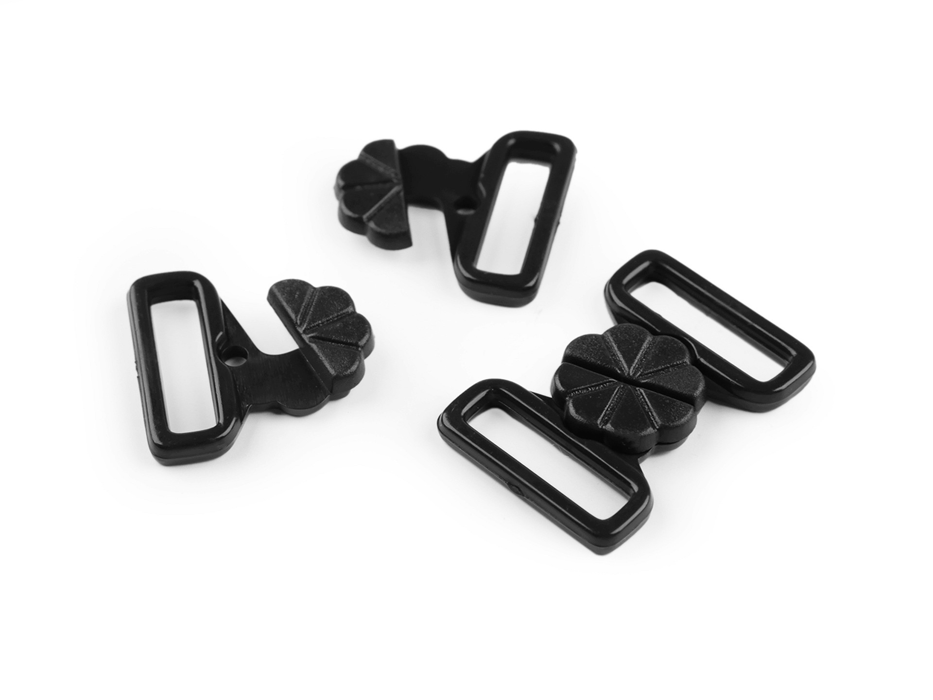 0.80 EUR/Stck.- 4 x Verschluss für Bikini - Breite 17 mm - Kunststoff – Bild 9