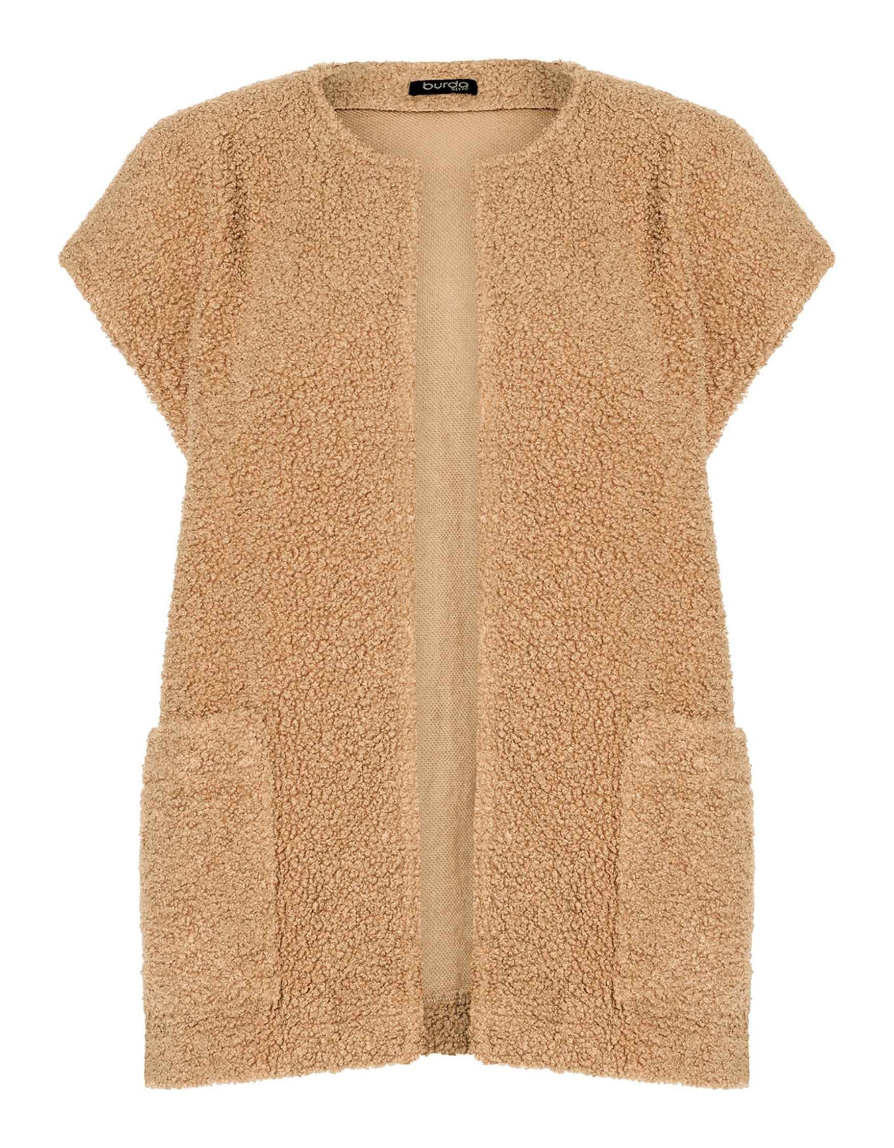 Burda Style Schnittmuster - 5590 - Pullover - Jacke - Weste – Bild 5