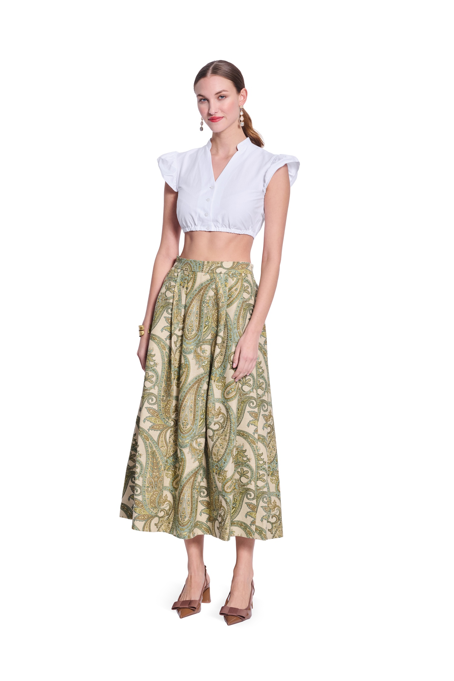 Burda Style-Schnittmuster - langes Dirndl - Rock und Bluse - 5625 – Bild 5