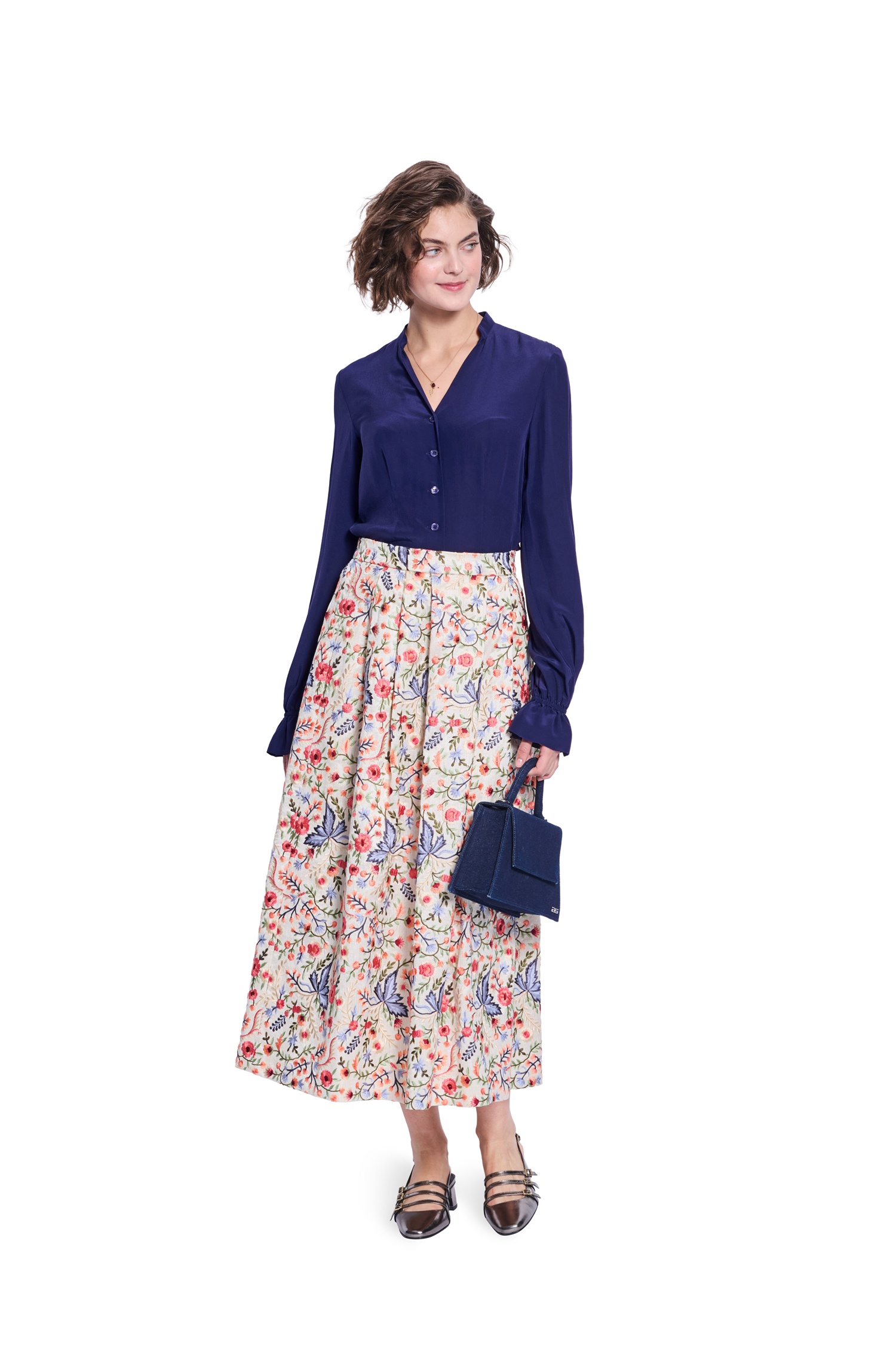Burda Style-Schnittmuster - langes Dirndl - Rock und Bluse - 5625 – Bild 8