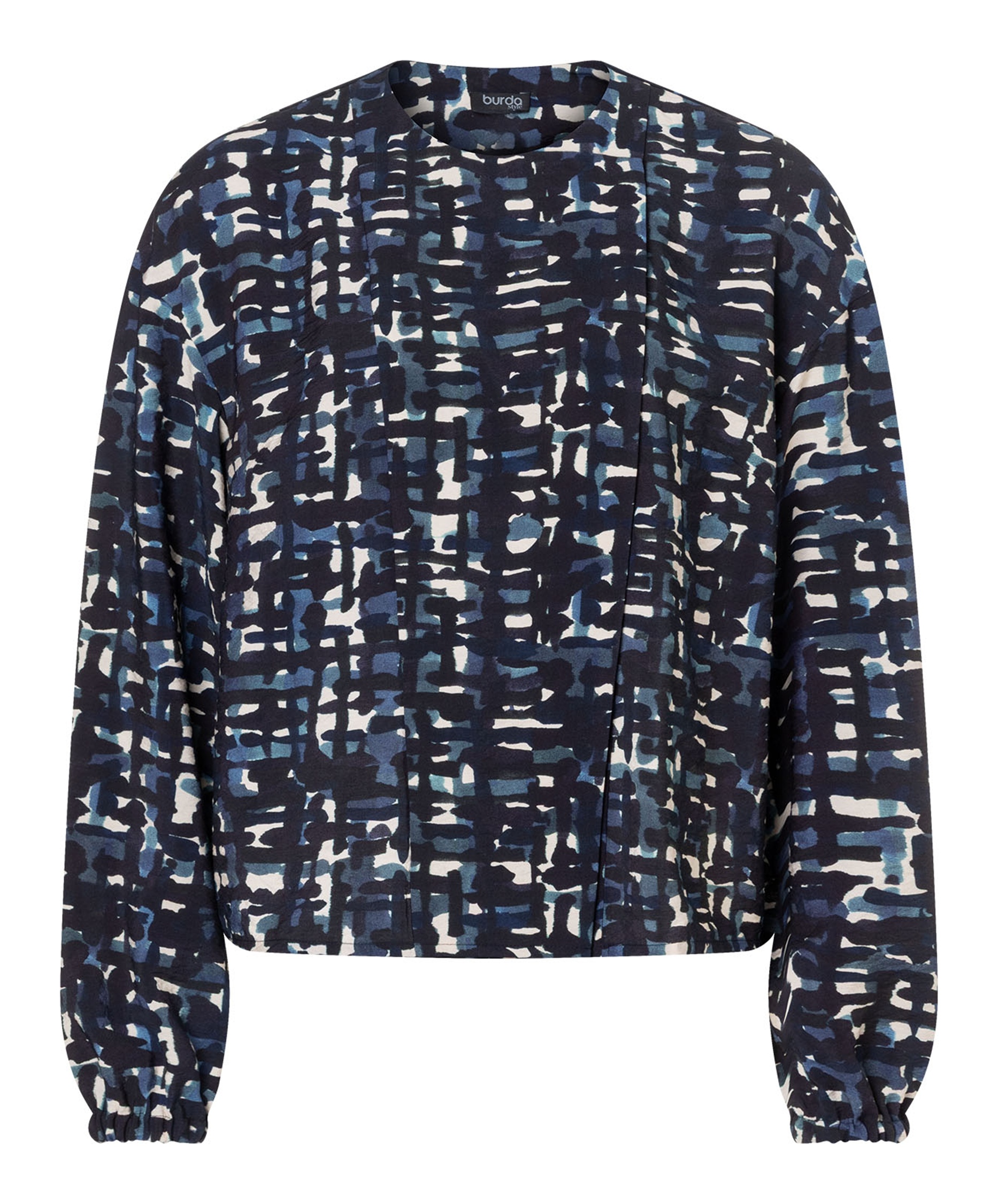 Burda Style Schnittmuster Nr. 5597 - Bluse oder Jacke, diagonaler Verschluss – Bild 6