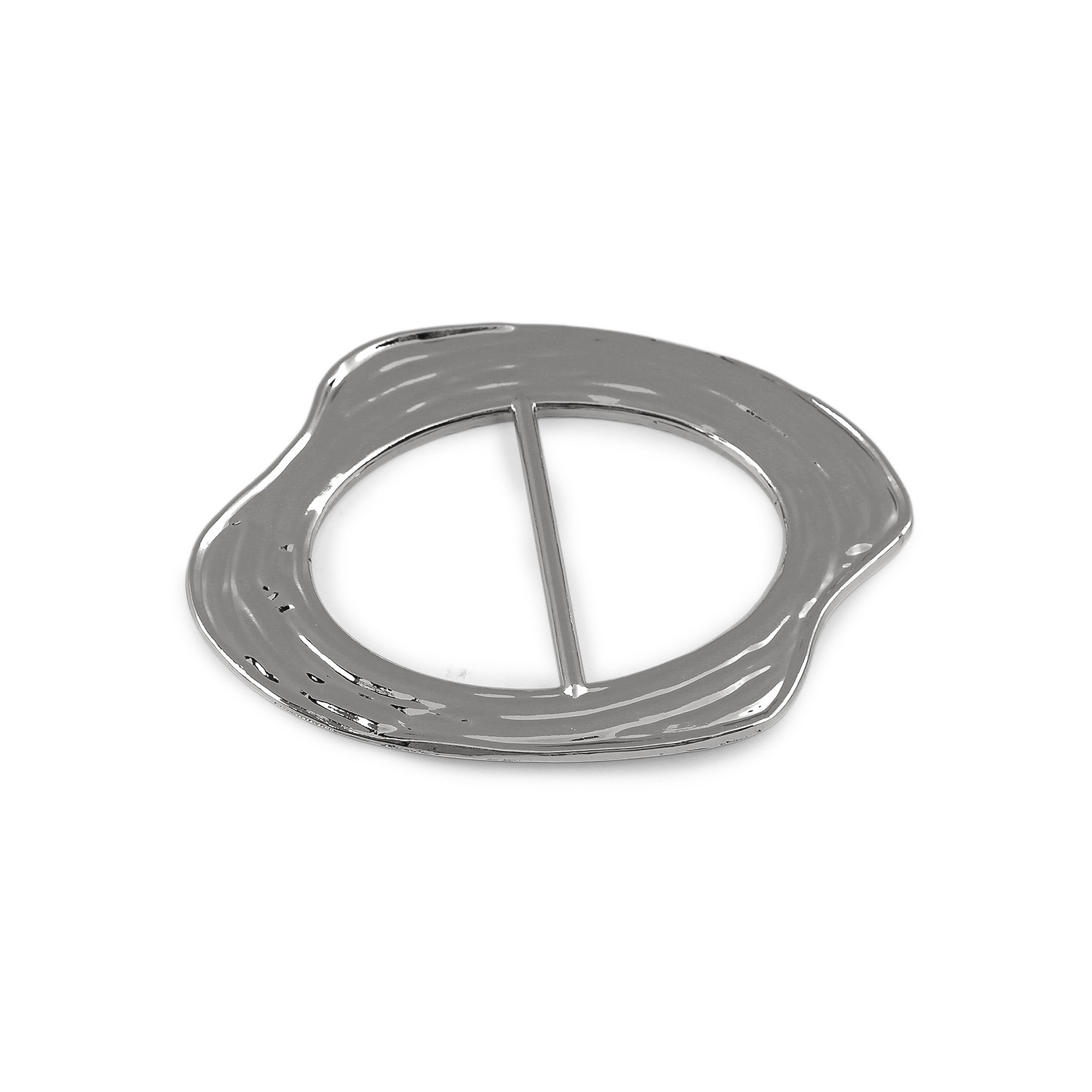 Design-Metallschnalle für Bekleidung und Bademode - Durchzug 38 mm – Bild 3