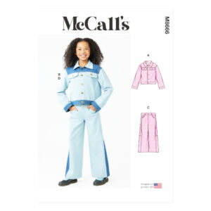 McCalls Schnittmuster M8666 - Hosenanzug für Mädchen