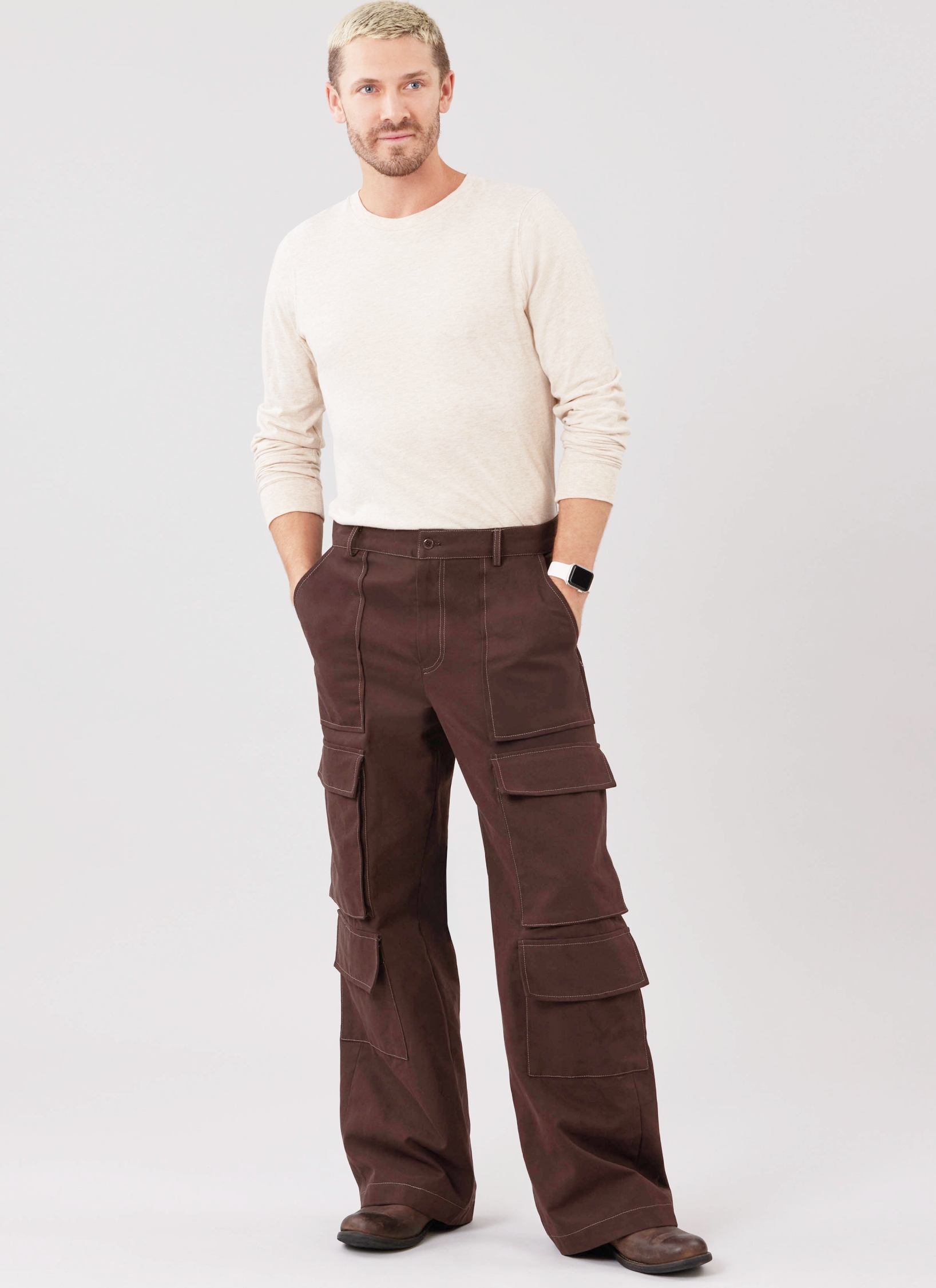 McCalls Schnittmuster M8639 - Herren Cargohose - 2 Längen – Bild 2