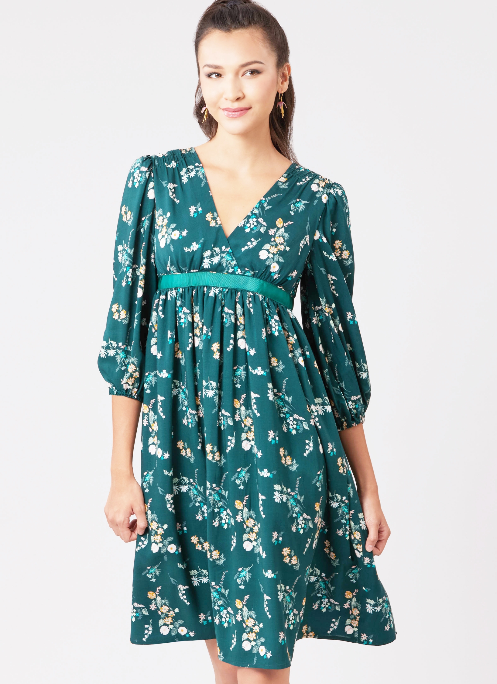 McCalls Schnittmuster M8643 - legeres Kleid mit hoher Taille – Bild 2