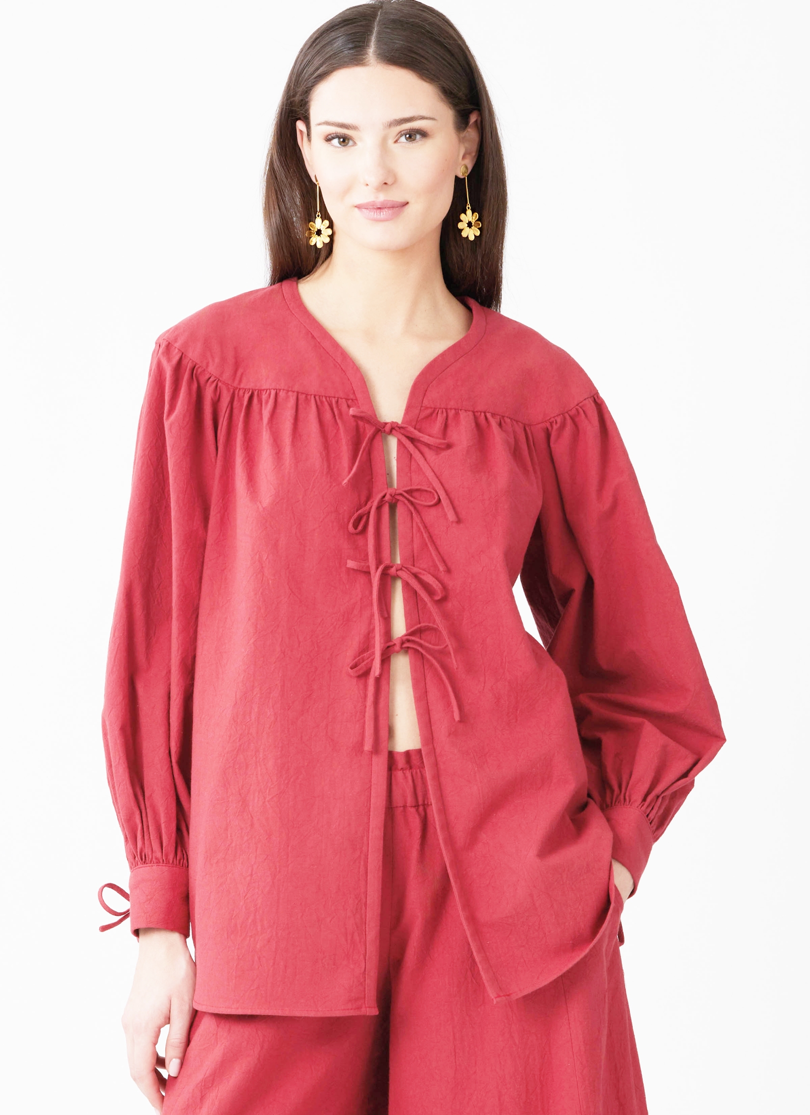 McCall’s Schnittmuster M8663 - Weite Freizeithose - legere Bluse – Bild 2