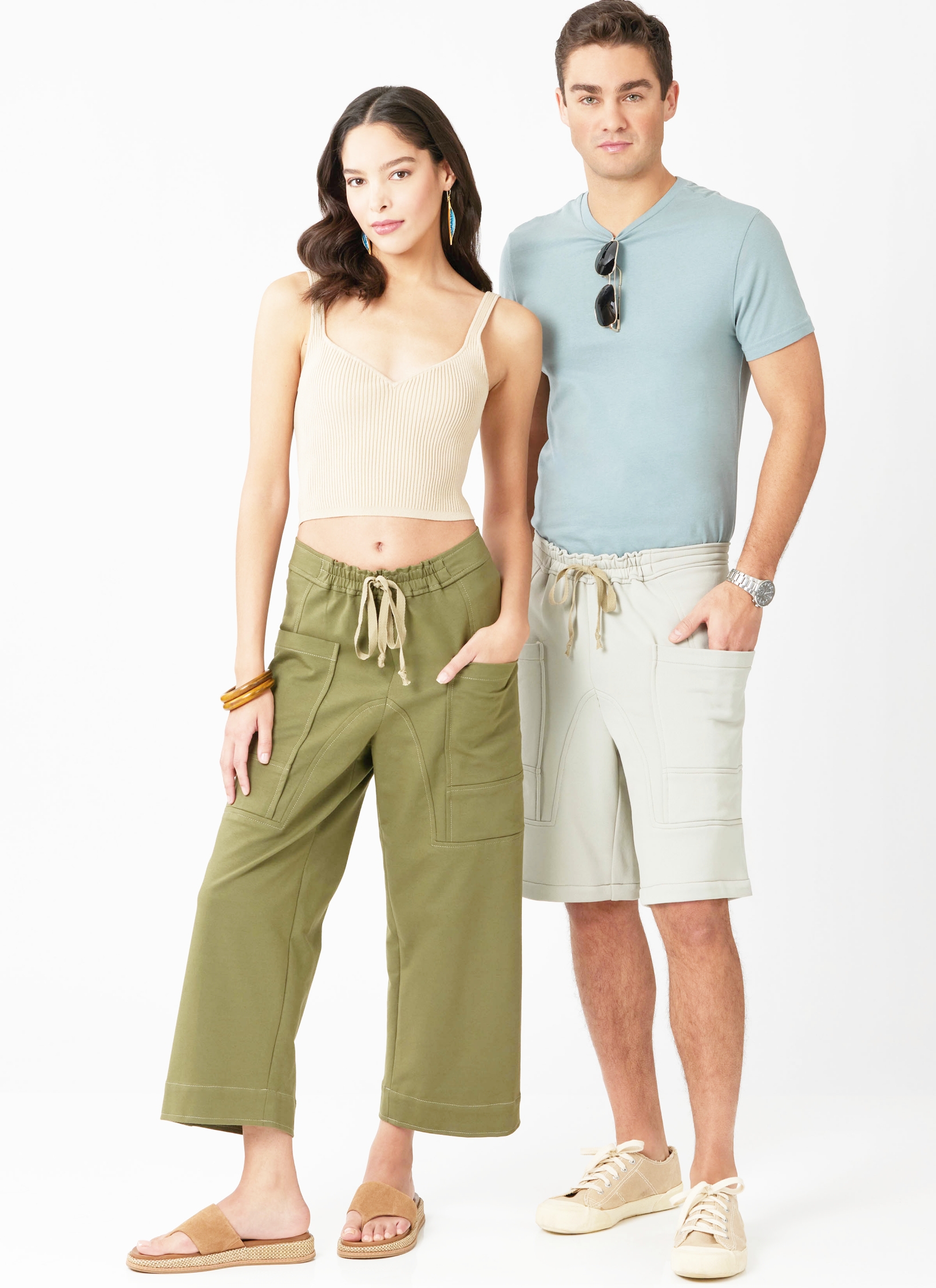 McCalls Schnittmuster M8664 - Unisex Hose - Shorts – Bild 2