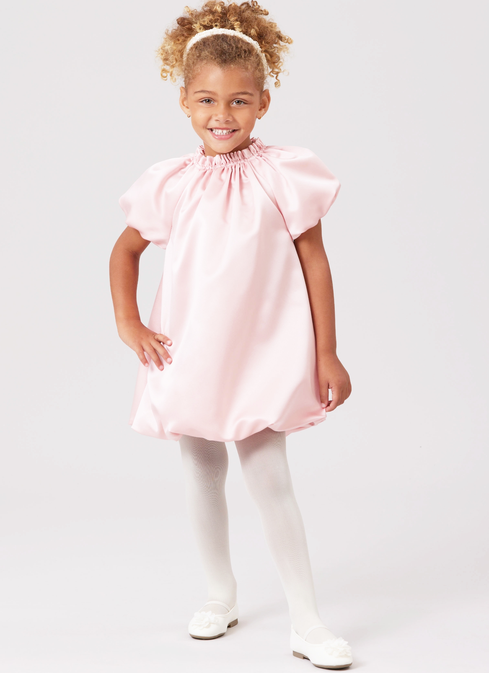 McCalls Schnittmuster M8641 - festliches Kleid für Mädchen – Bild 3