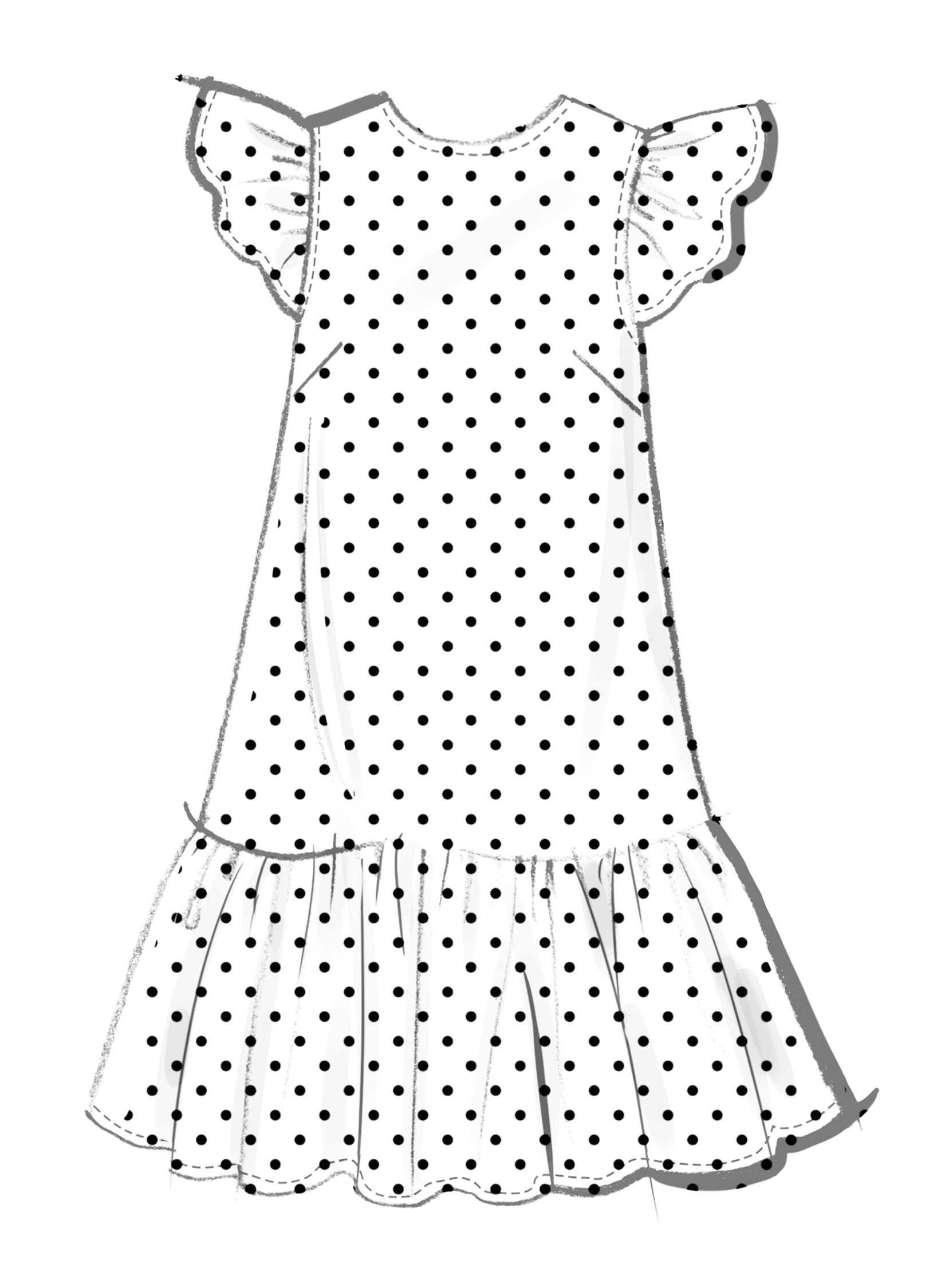 McCall’s Schnittmuster M8651 - Minikleid mit Volant am Rock – Bild 4