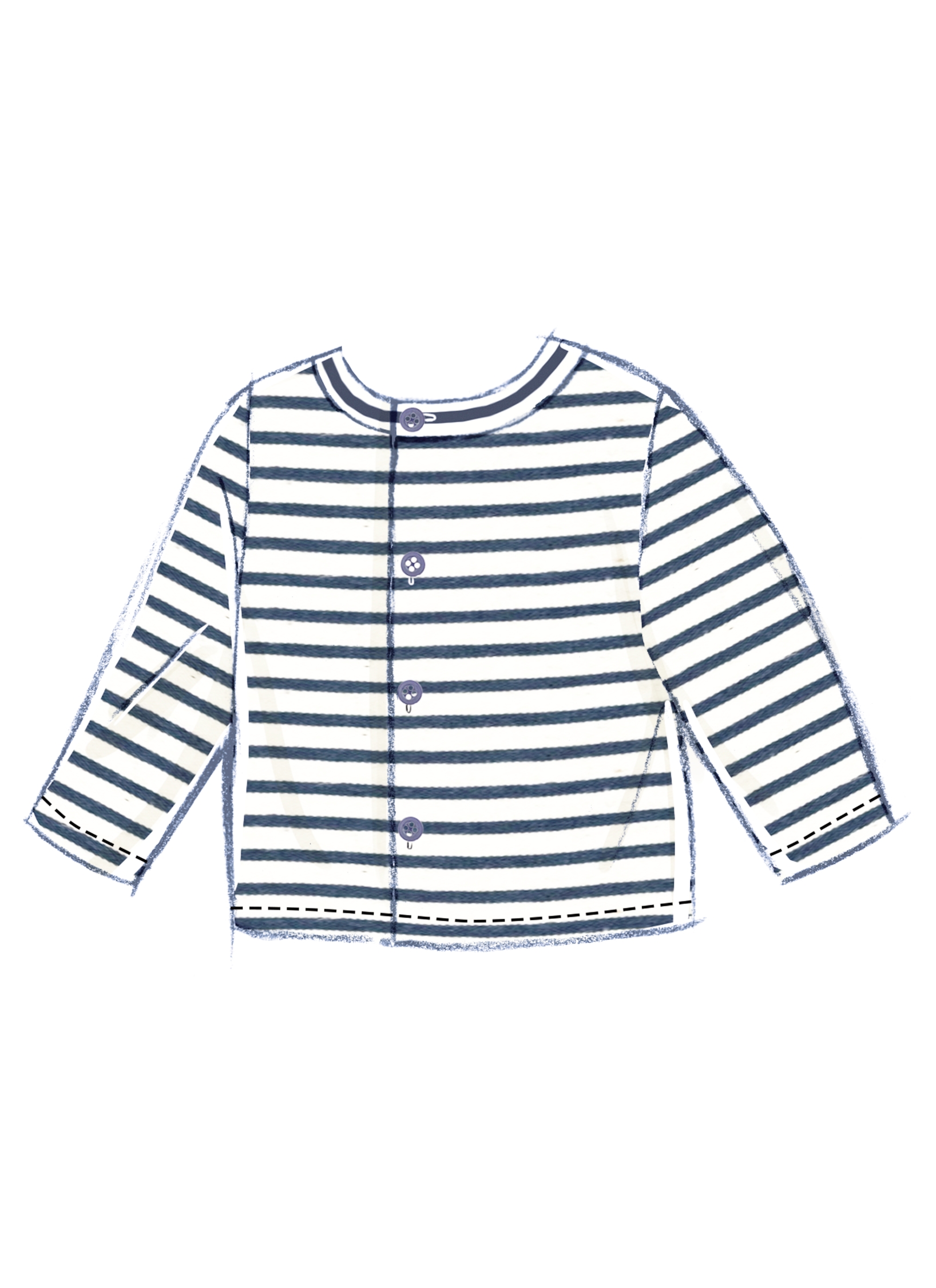 McCalls Schnittmuster M8640 - Babykombination - Hose und Oberteile – Bild 5