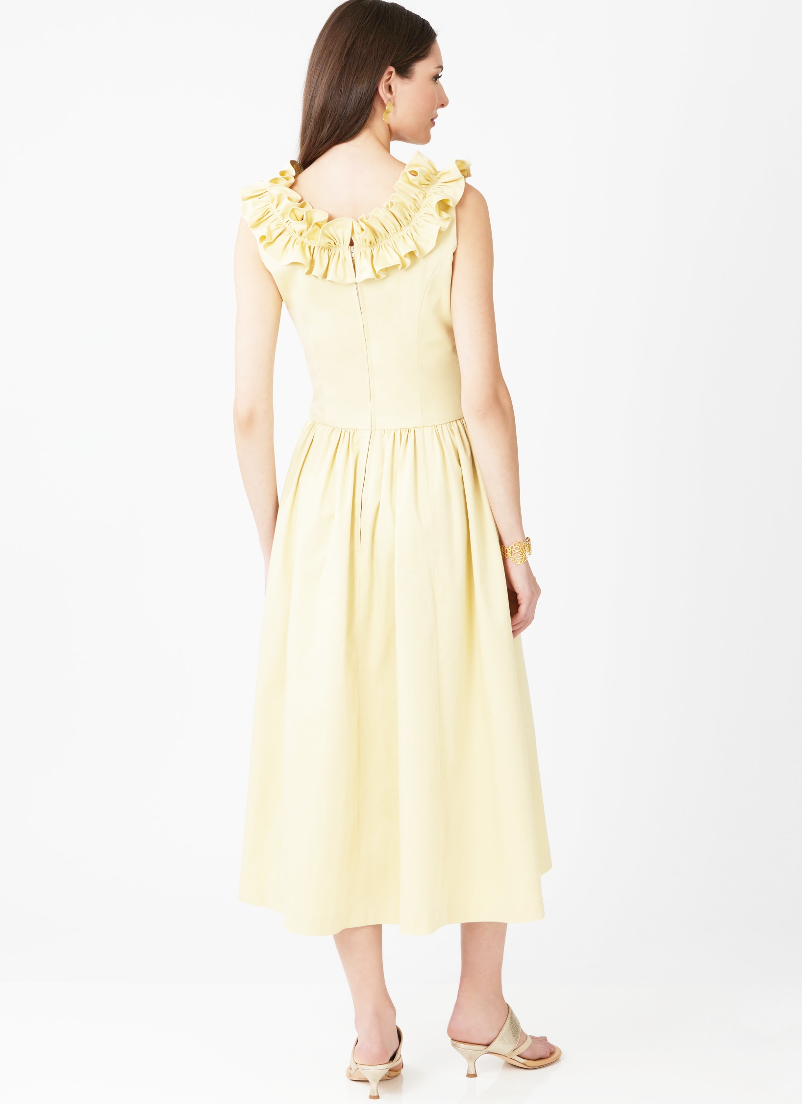 McCalls Schnittmuster M8650 - Sommerkleid mit Rüschenkragen – Bild 5