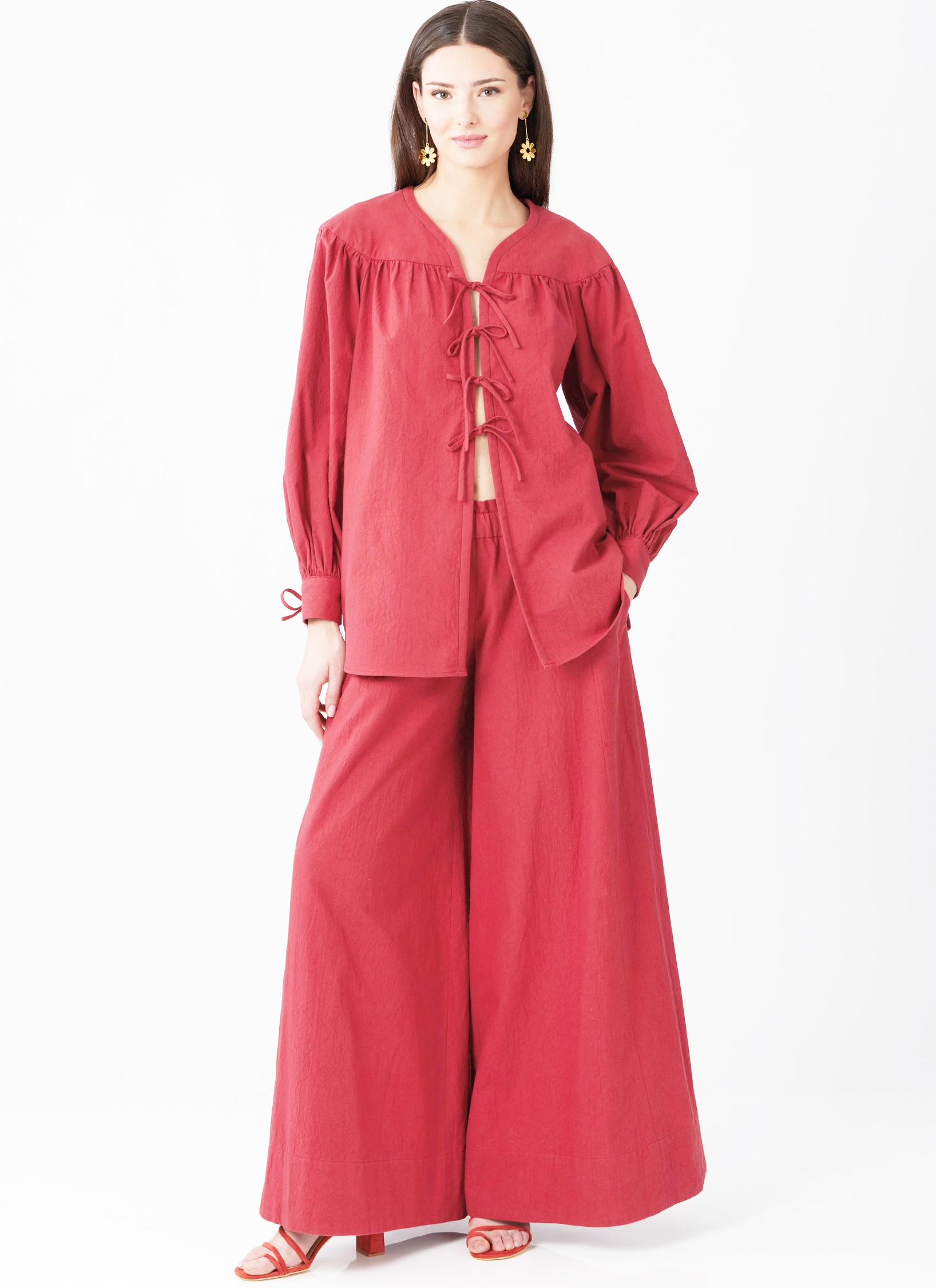 McCall’s Schnittmuster M8663 - Weite Freizeithose - legere Bluse – Bild 5