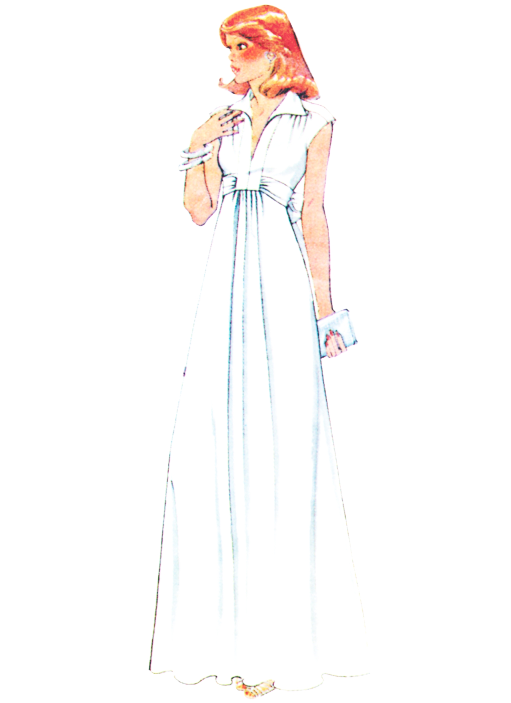 McCalls Schnittmuster M8667 - Vintage Kleid aus den 70er Jahren – Bild 5