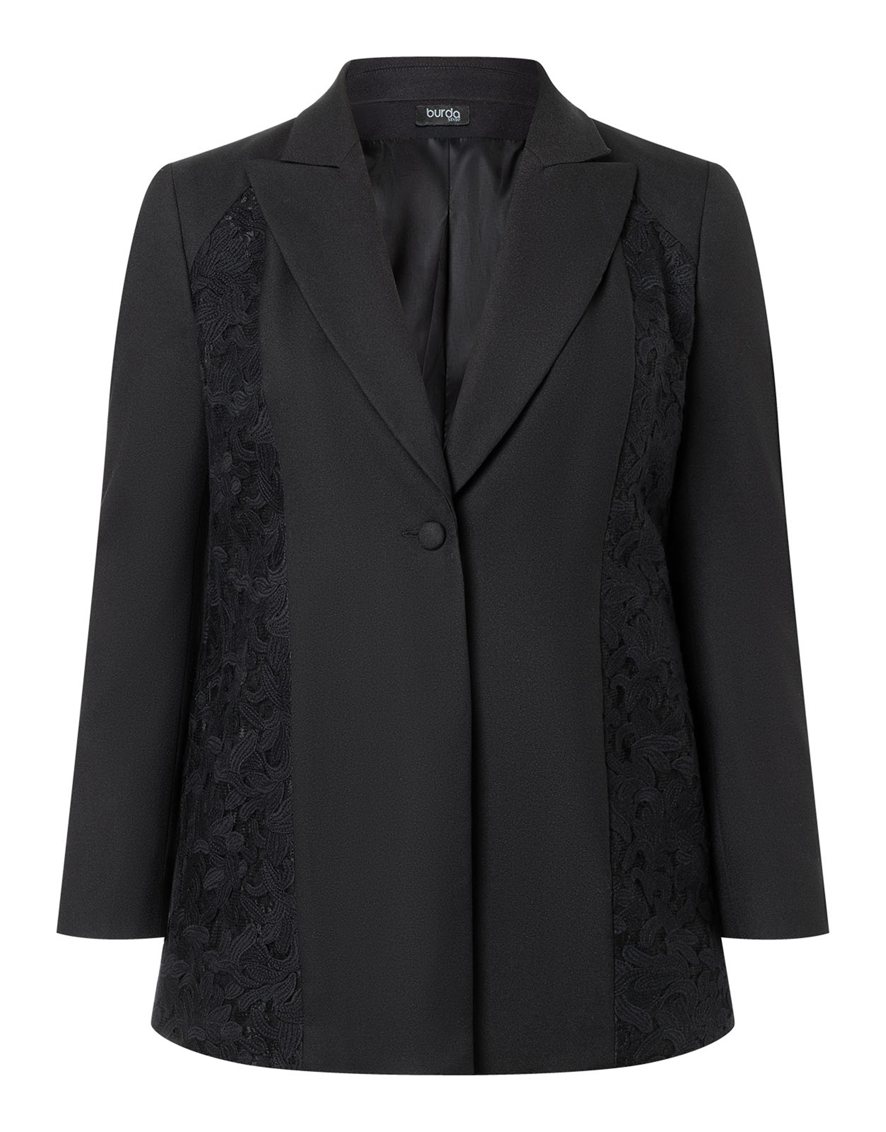 Burda Style Schnittmuster Nr. 5601 - Damenblazer mit Schulterpolster – Bild 3