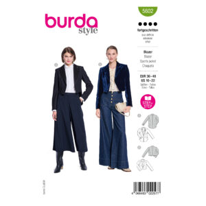 Burda Style Schnittmuster Nr. 5602 - elegante Damenjacke, Damenfrack