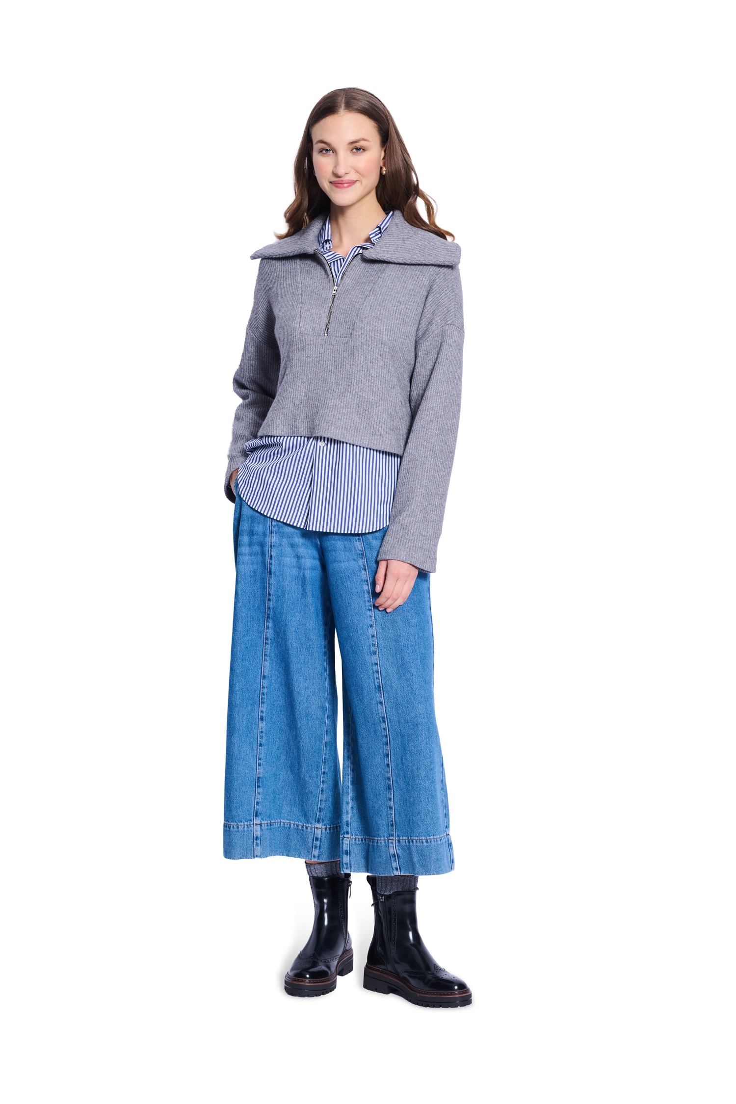 Burda Style Schnittmuster Nr. 5608 - Damenpullover - Troyer – Bild 2
