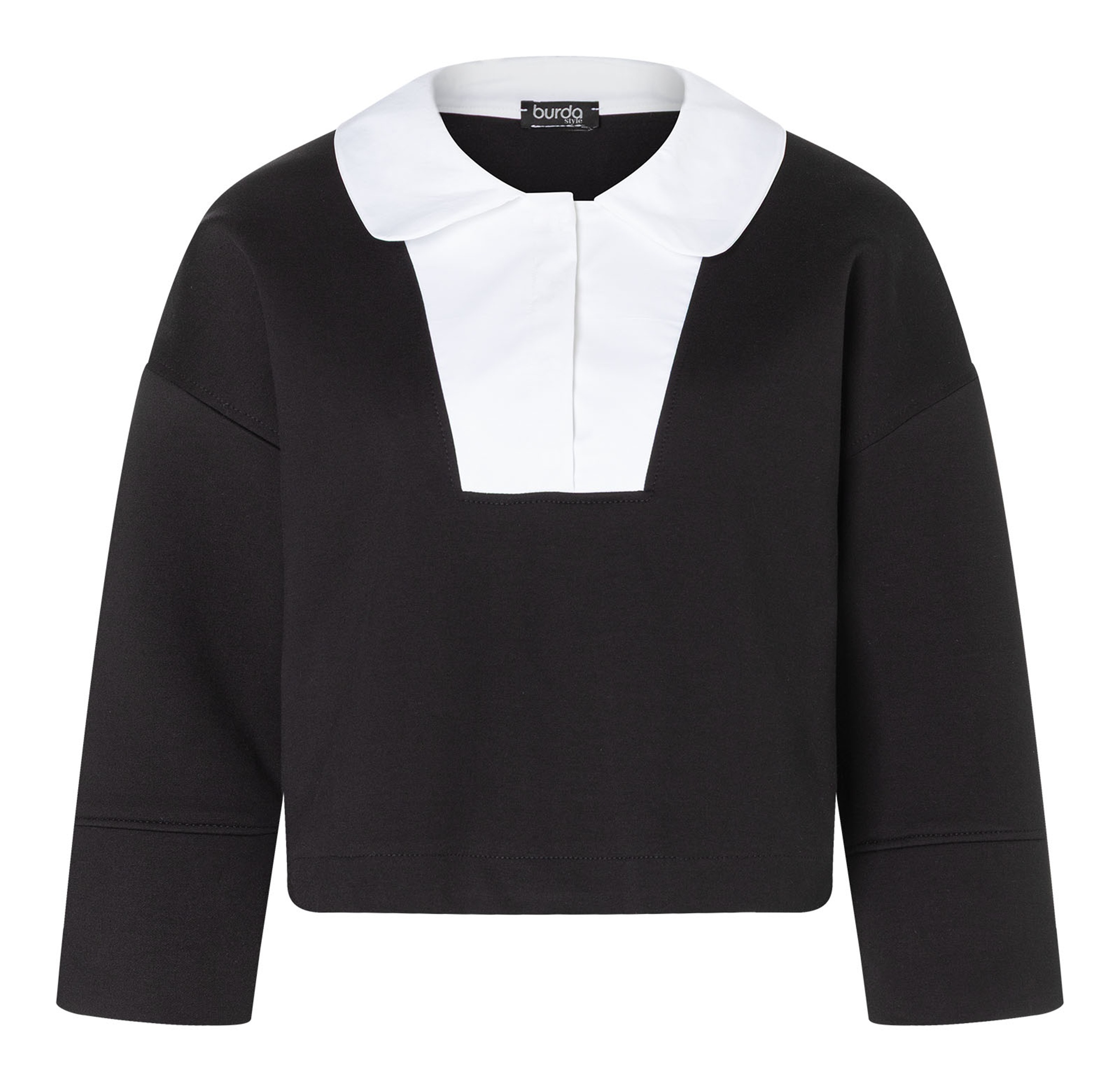 Burda Style Schnittmuster Nr. 5608 - Damenpullover - Troyer – Bild 6