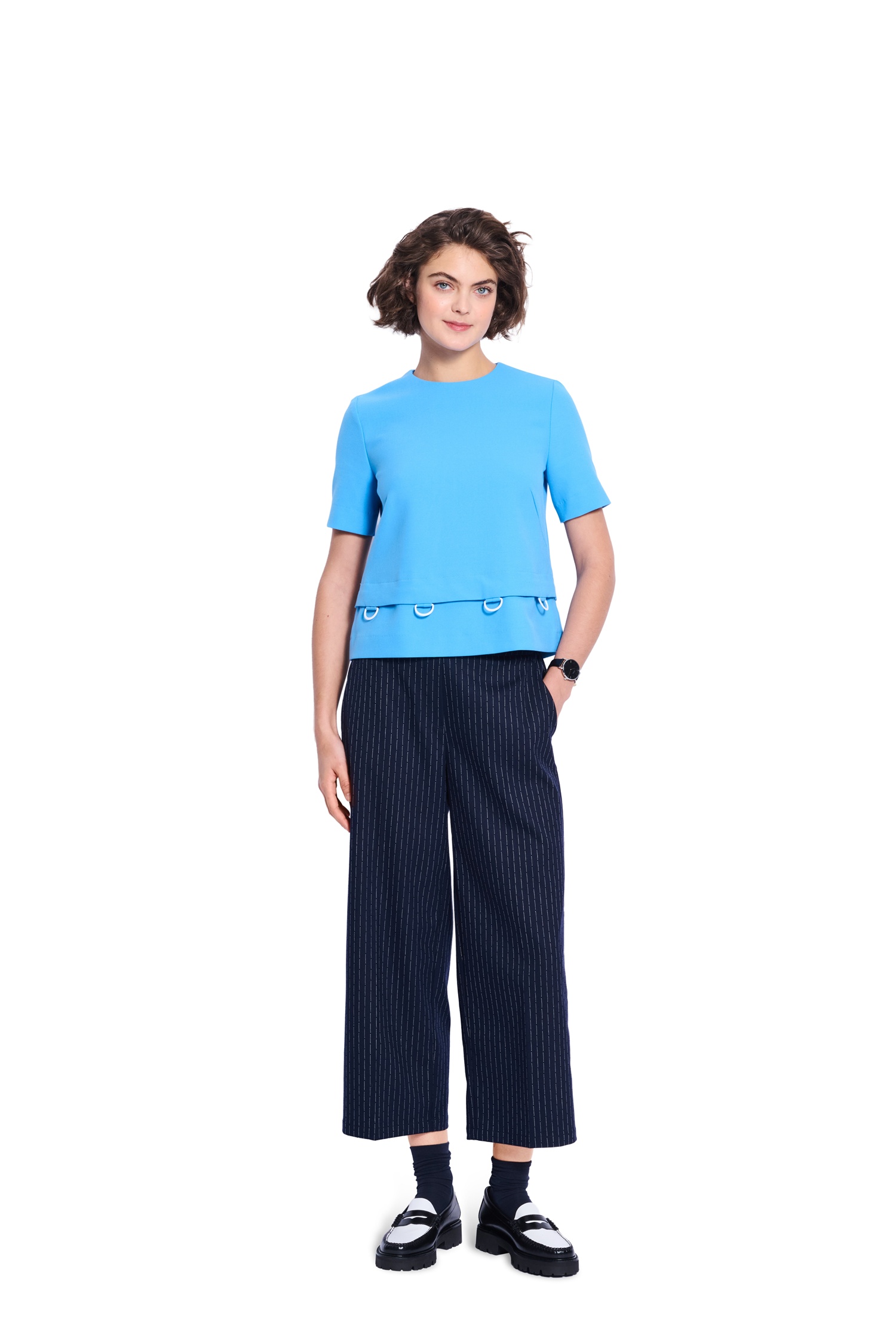 Burda Style Schnittmuster Nr. 5609 - Damenshirt - Kleid mit Ballonrock – Bild 5
