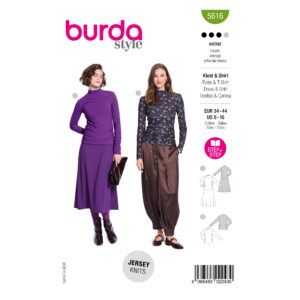 Burda Style Schnittmuster Nr. 5616 - Damenshirt - und Rock