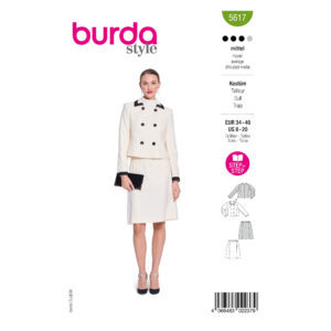 Burda Style Schnittmuster Nr. 5617 - Damenkostüm