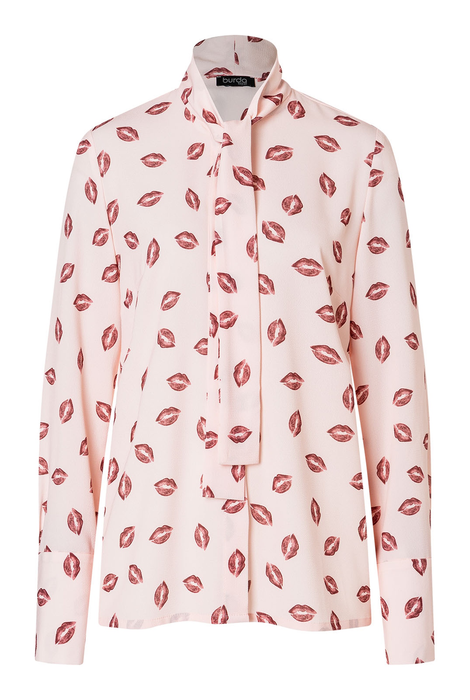 Burda Style Schnittmuster Nr. 5622 - Hemdbluse - Bluse mit Stehkragen – Bild 3