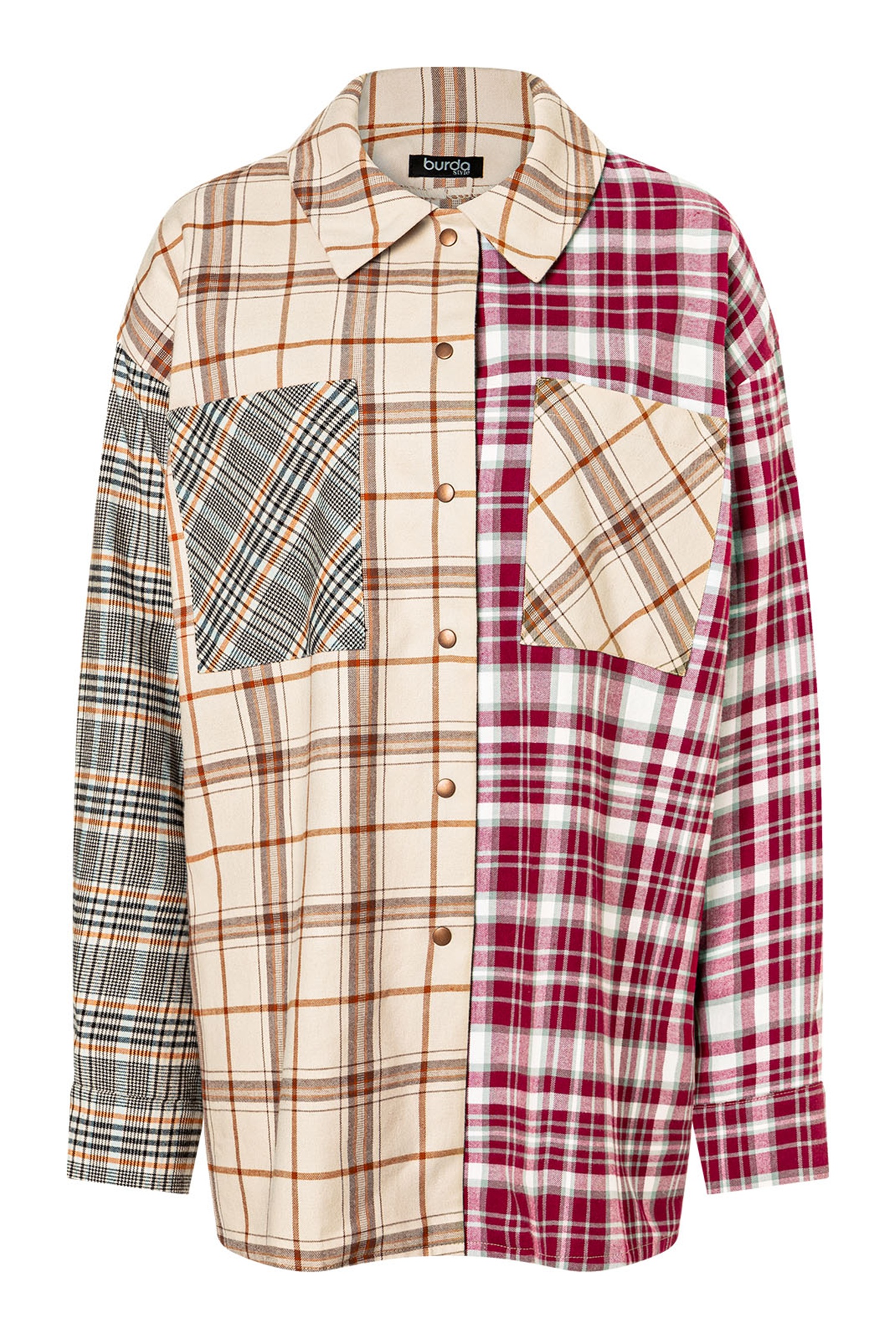 Burda Style Schnittmuster Nr. 5661 - Damenjacke - Jeansjacke - kurze Jacke – Bild 3
