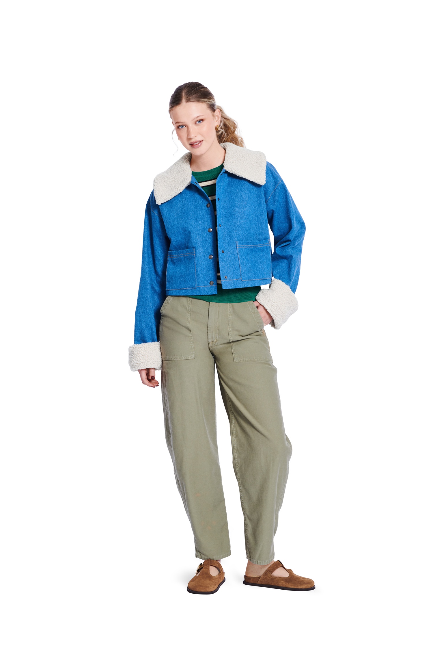Burda Style Schnittmuster Nr. 5661 - Damenjacke - Jeansjacke - kurze Jacke – Bild 8