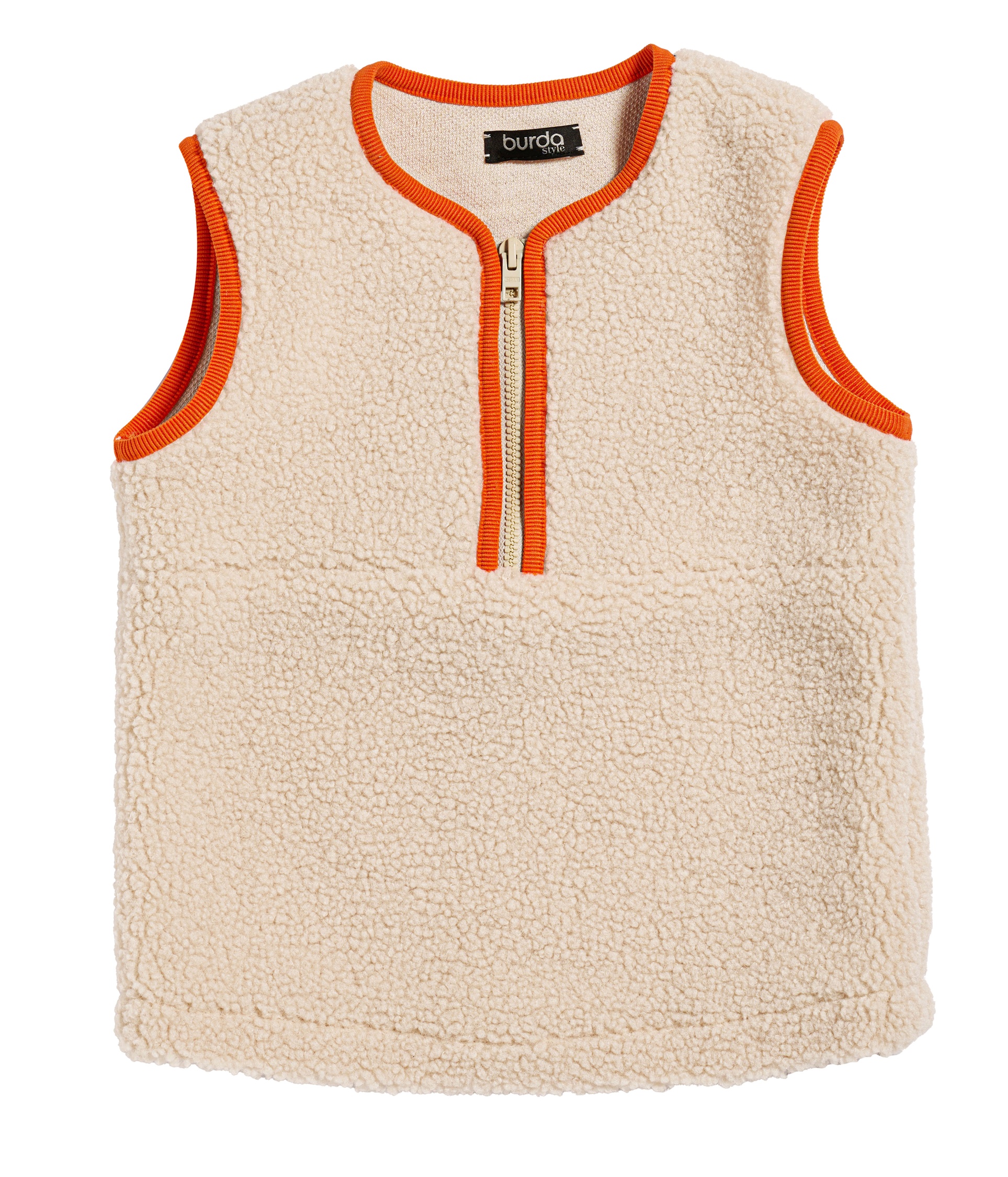 Burda Style Schnittmuster Nr. 9183 - Sweatshirt oder Sweatweste für Kinder – Bild 5