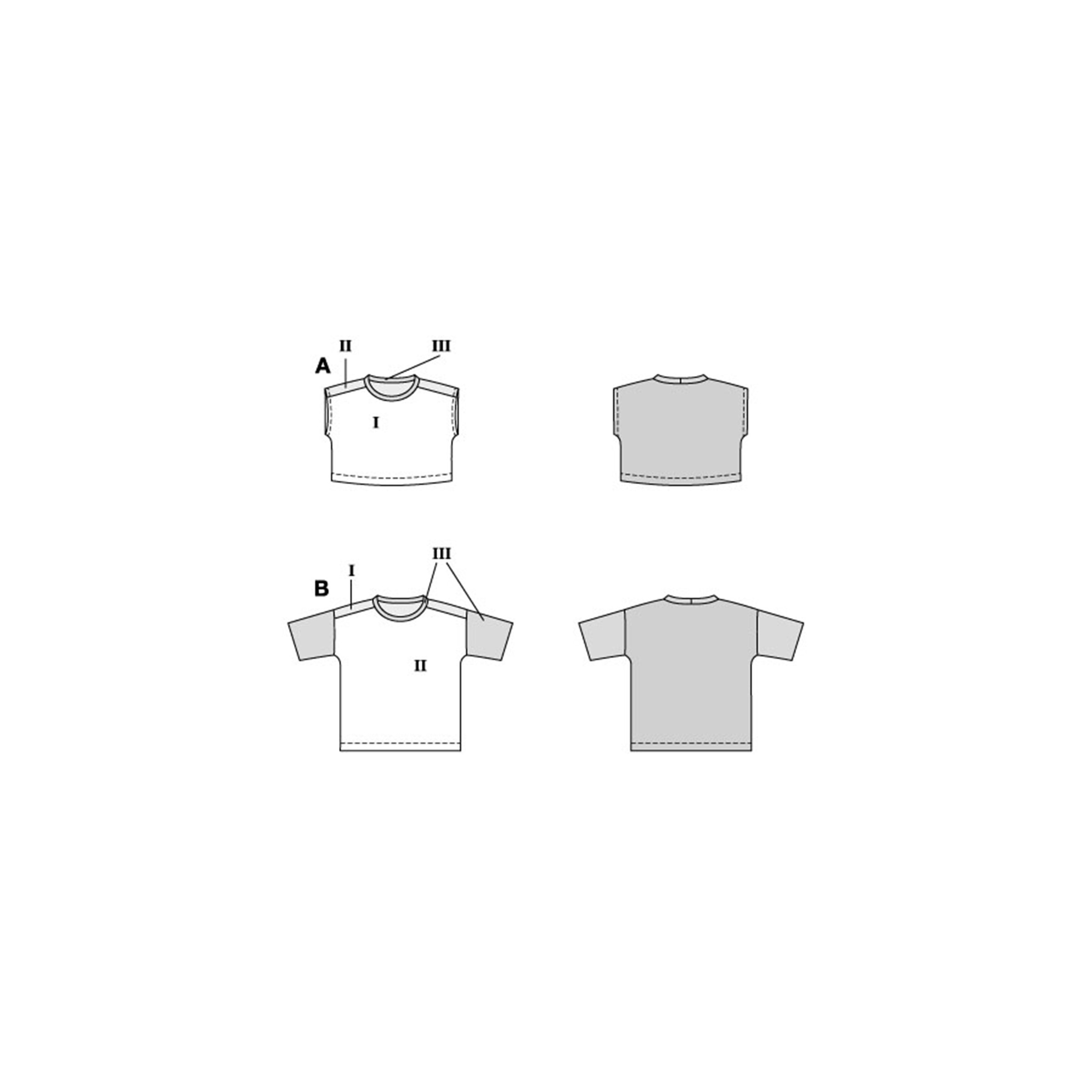 Burda Style Schnittmuster Nr. 9184 - T-shirt oder Top für Kinder – Bild 6