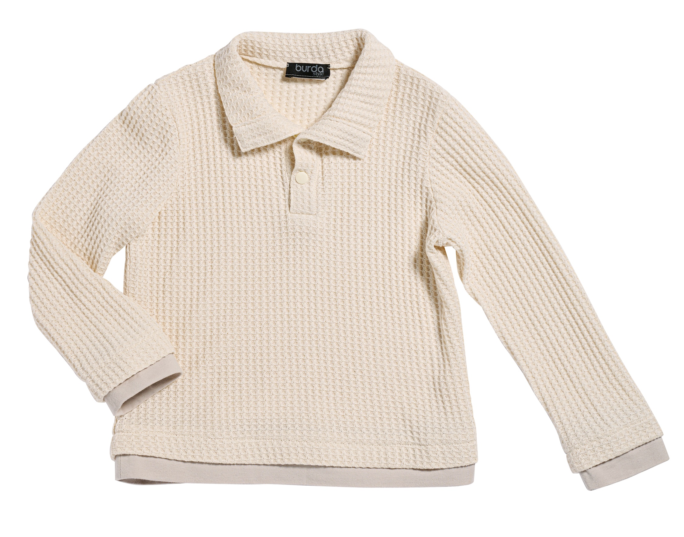 Burda Style Schnittmuster Nr. 9185 - Kinderpullover - Kinderhoodie – Bild 5