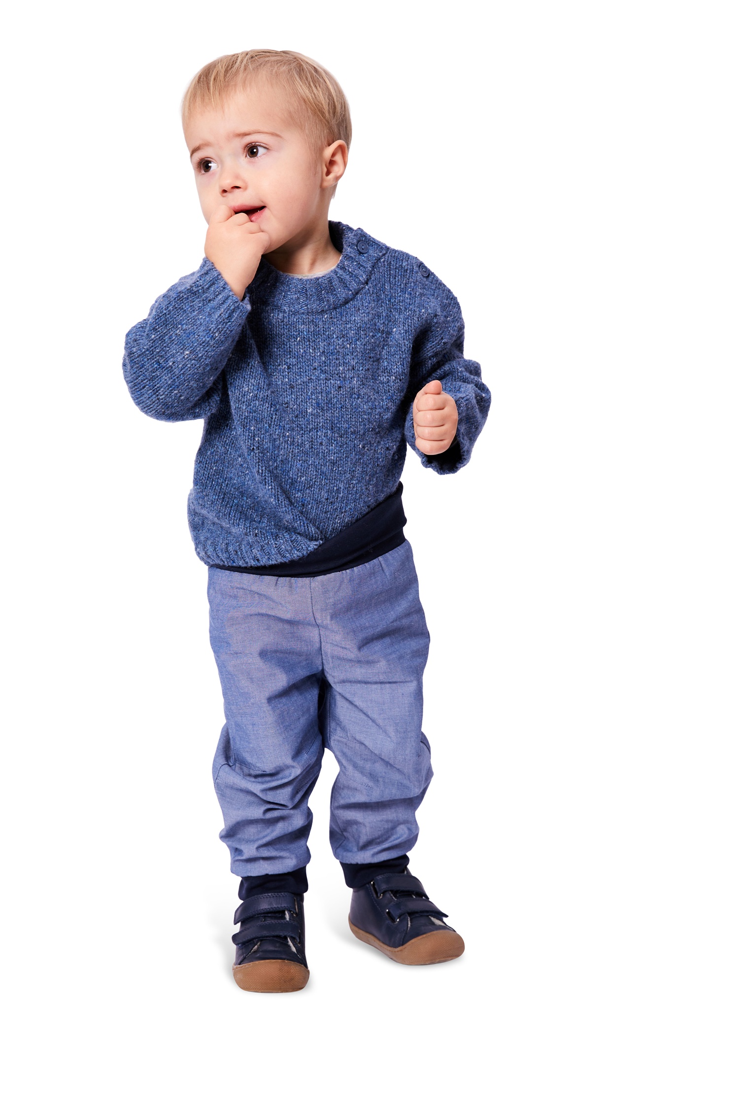 Burda Style Schnittmuster Nr. 9187 - Baby- und Kleinkinderhose mit Strickbund – Bild 2