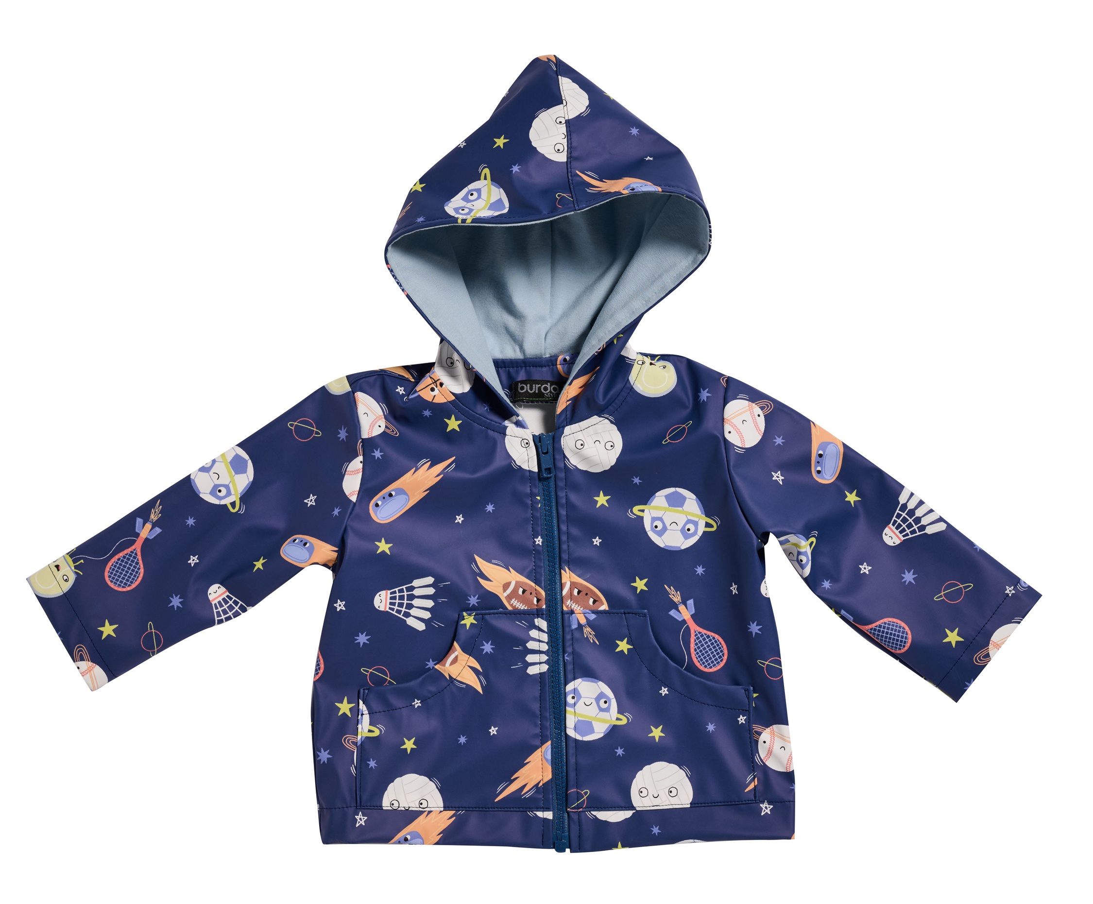Burda Style Schnittmuster Nr. 9188 - Regenjacke mit oder ohne Kapuze - Kinder – Bild 5