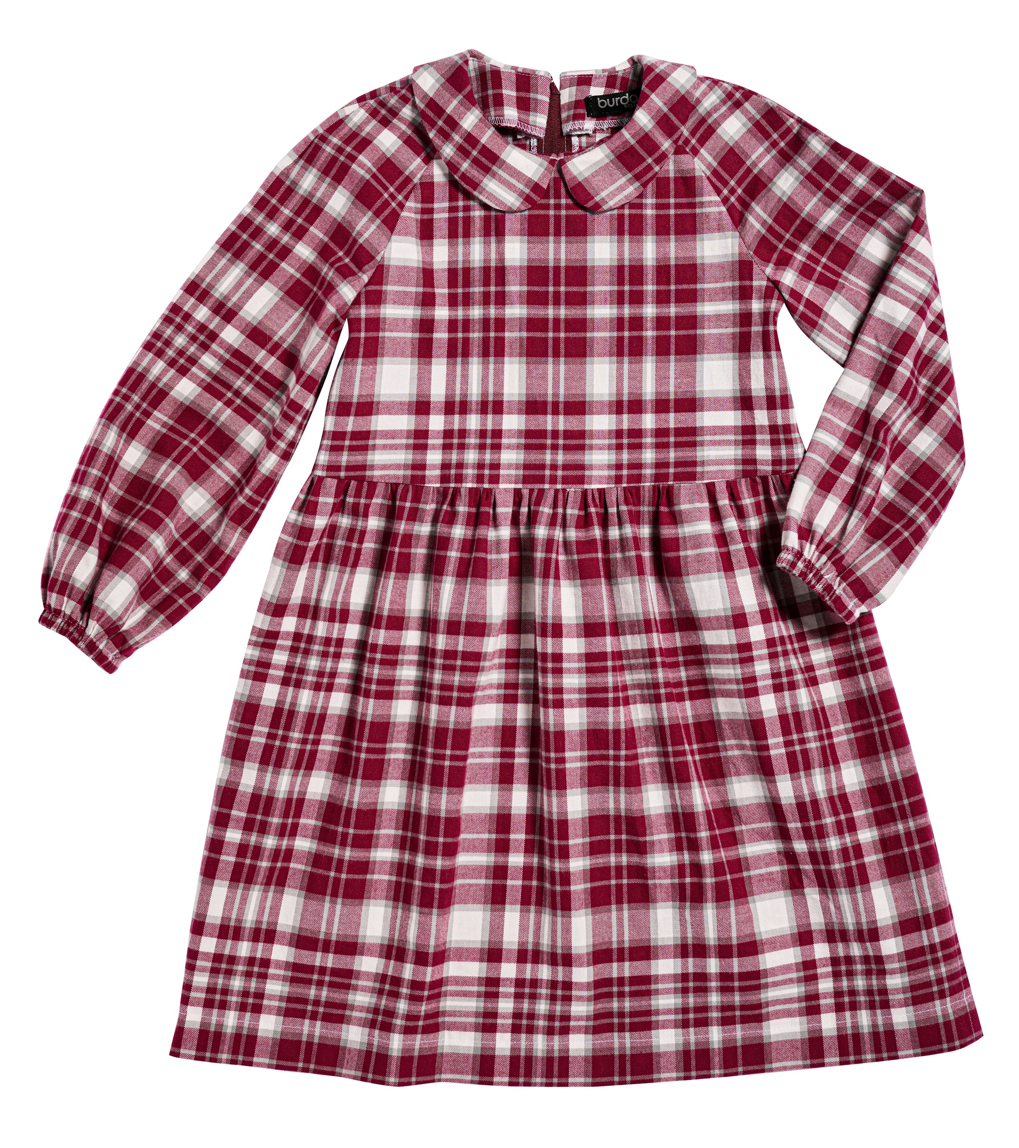 Burda Style Schnittmuster Nr. 9189 - Kinderkleid mit angesetztem Rockteil – Bild 3